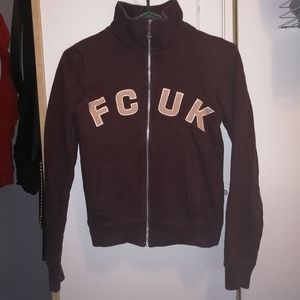 French Connection zip up sweater